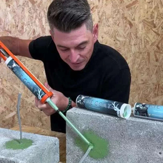 liquid airtight grommet being install