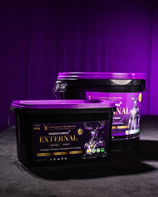 Passive Purple External airtight facade waterproofing membrane bundle