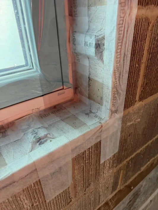 IM fleece tape airtight tape for passivhaus builds