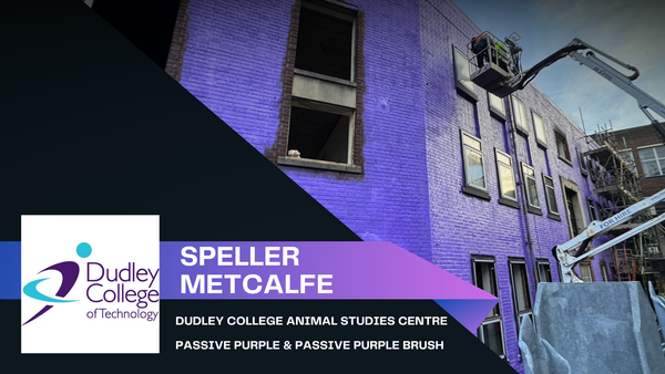 Dudley College Animal Studies Centre Retrofit: Achieving 0.91 ACH with Passive Purple