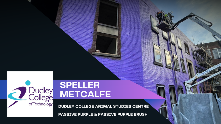 Dudley College Animal Studies Centre Retrofit: Achieving 0.91 ACH with Passive Purple