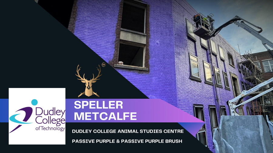 Dudley College Animal Studies Centre Retrofit: Achieving 0.91 ACH with Passive Purple
