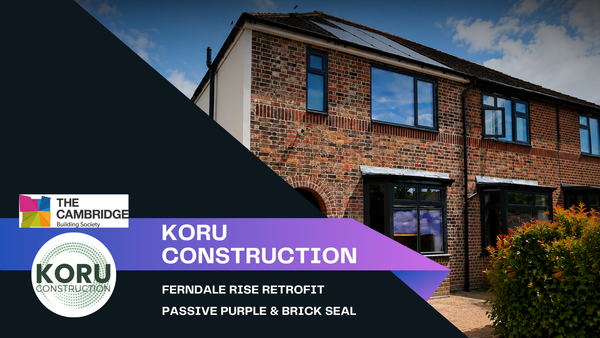 Ferndale Rise Retrofit: Achieving 0.54 ACH with Passive Purple & Brick Seal