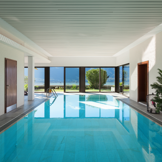 Generic swimming pool photo for illustration purposes