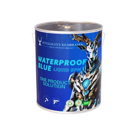 Waterproof Blue liquid damp proof membrane for treating rising and penetrating damp