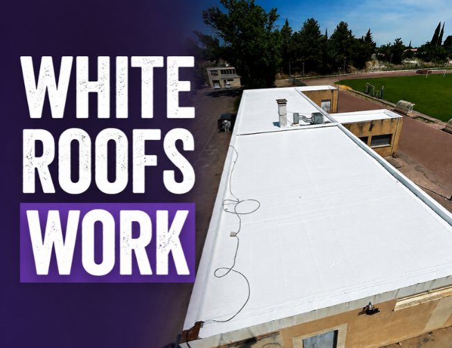White Roofs Work: The Only Catch Is Keeping Them White