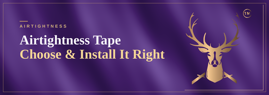 Airtightness Tape — how to choose and install it correctly | Intelligent Membranes
