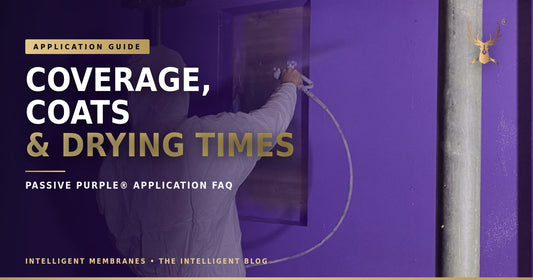 Passive Purple application FAQ — coverage, coats and drying times