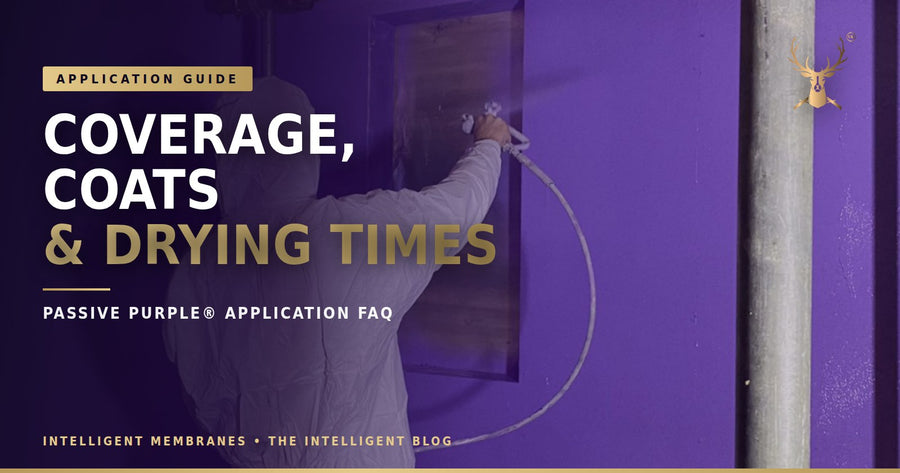 Passive Purple Application FAQ: Coverage, Coats and Drying Times
