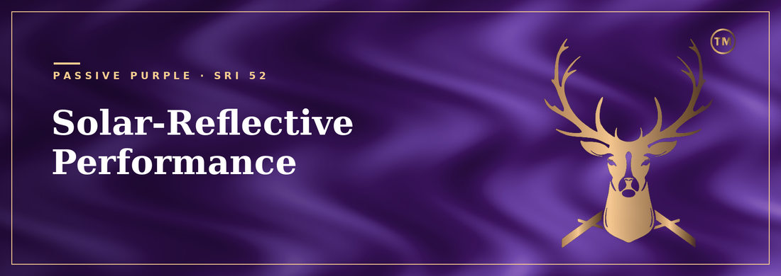 Passive Purple Cool Roof Solar Reflectance Sri 52 — Intelligent Membranes