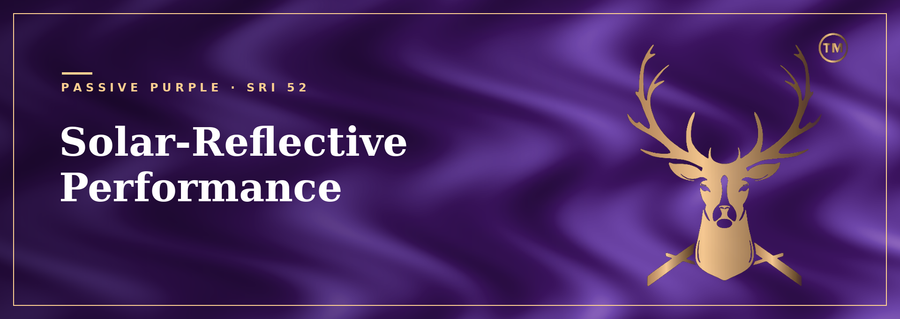 Passive Purple: Solar-Reflective Performance in a Coloured Coating (SRI 52)