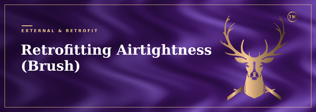 Retrofitting Airtightness Into An Existing Home Brush — Intelligent Membranes