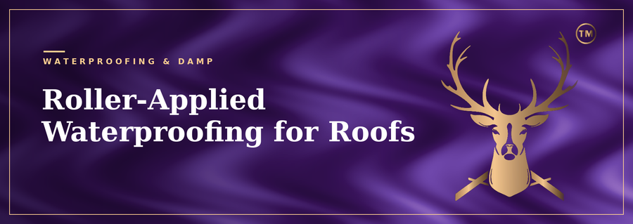 Roller-Applied Waterproofing for Roofs, Balconies and Basements