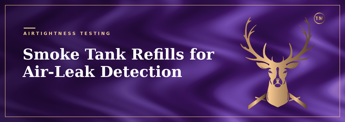 Smoke Tank Refills For Air Leak Detection — Intelligent Membranes