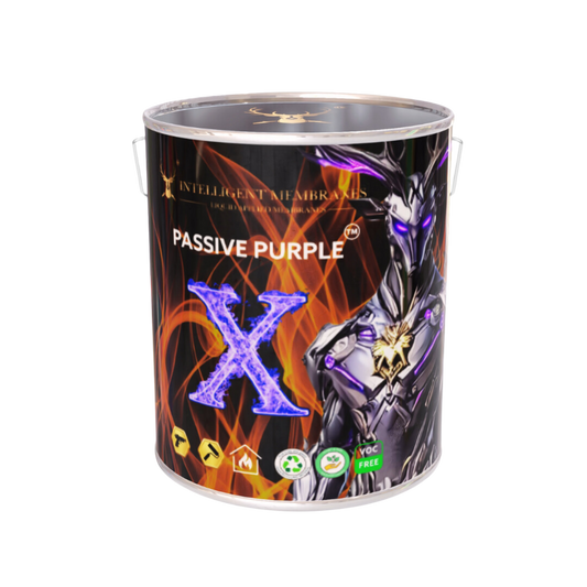 vapour open airtight paint for retrofit projects providing a retrofit airtight membrane