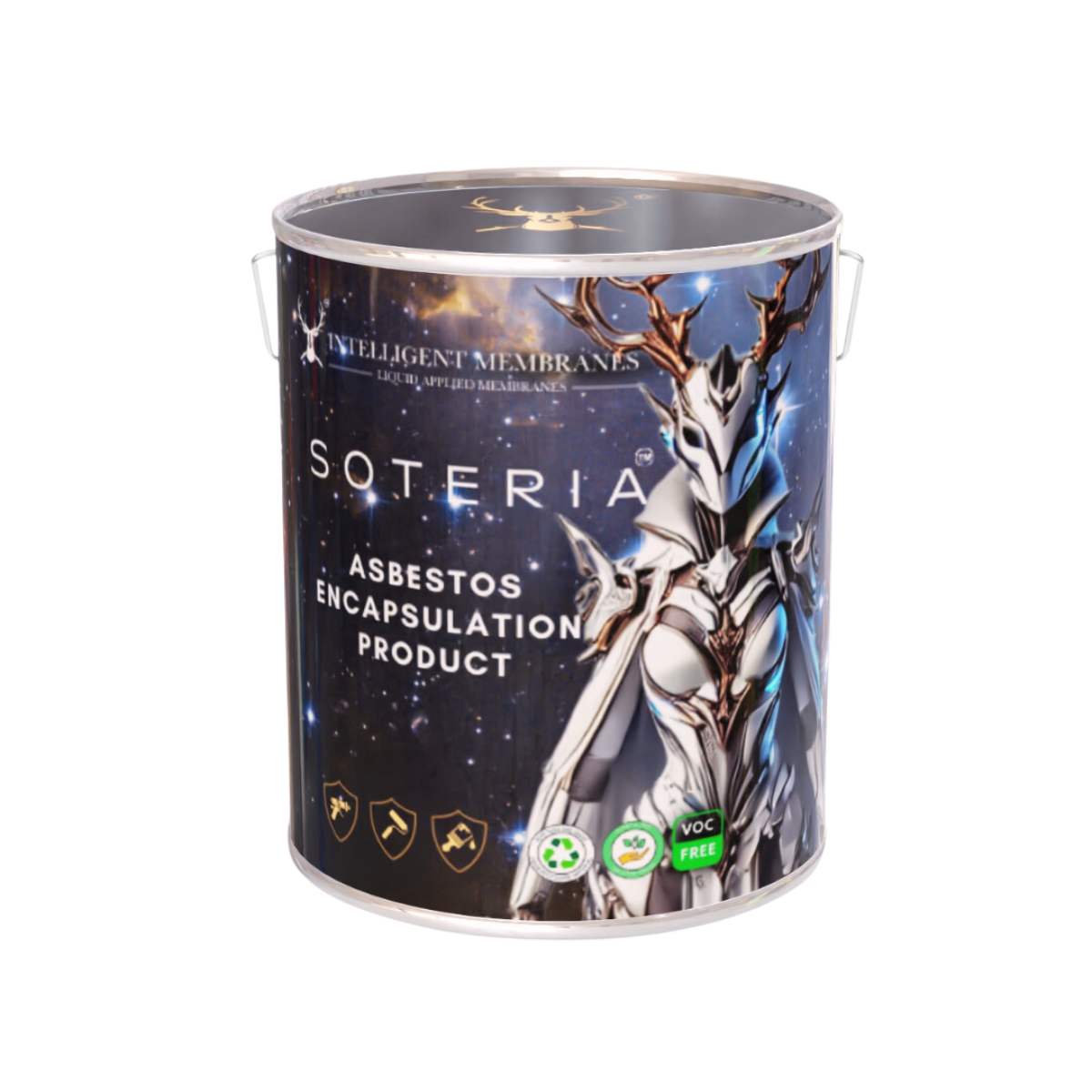 a can of abestos sealing paint