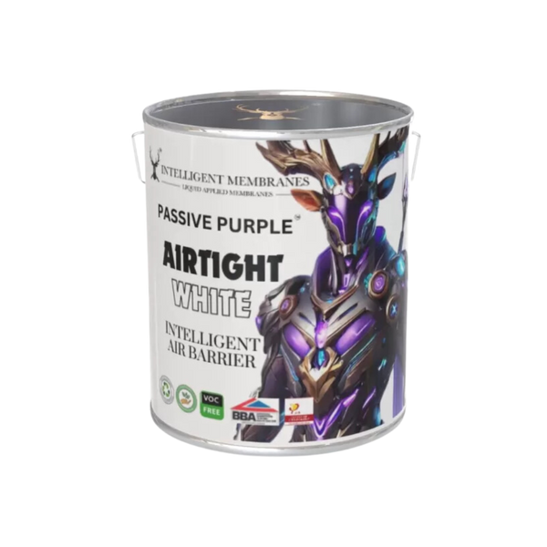 Airtight White - Vapour Control, Airtight & Smoke Tight Paint (11.4kg) - Spray / Roller Applied