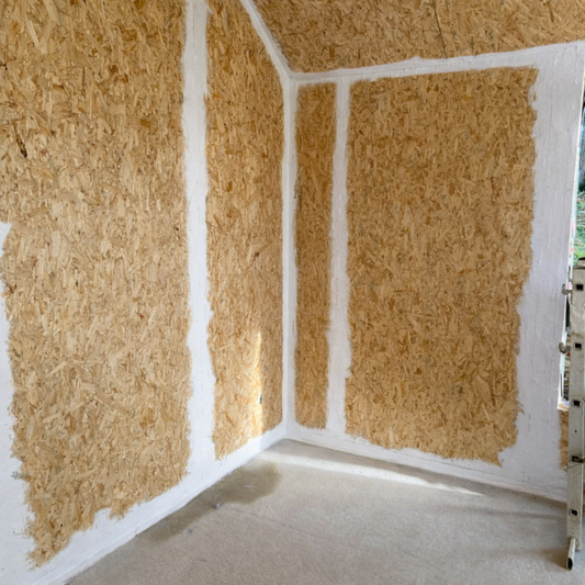 Pintura blanca hermética para brocha - Paquete para el hogar (6,9 kg) - Pintura de control de vapor - Aplicación con brocha