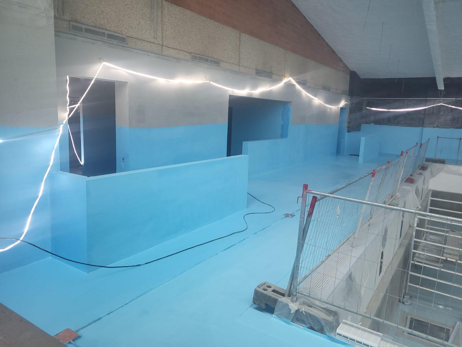 Paint on waterproof paint