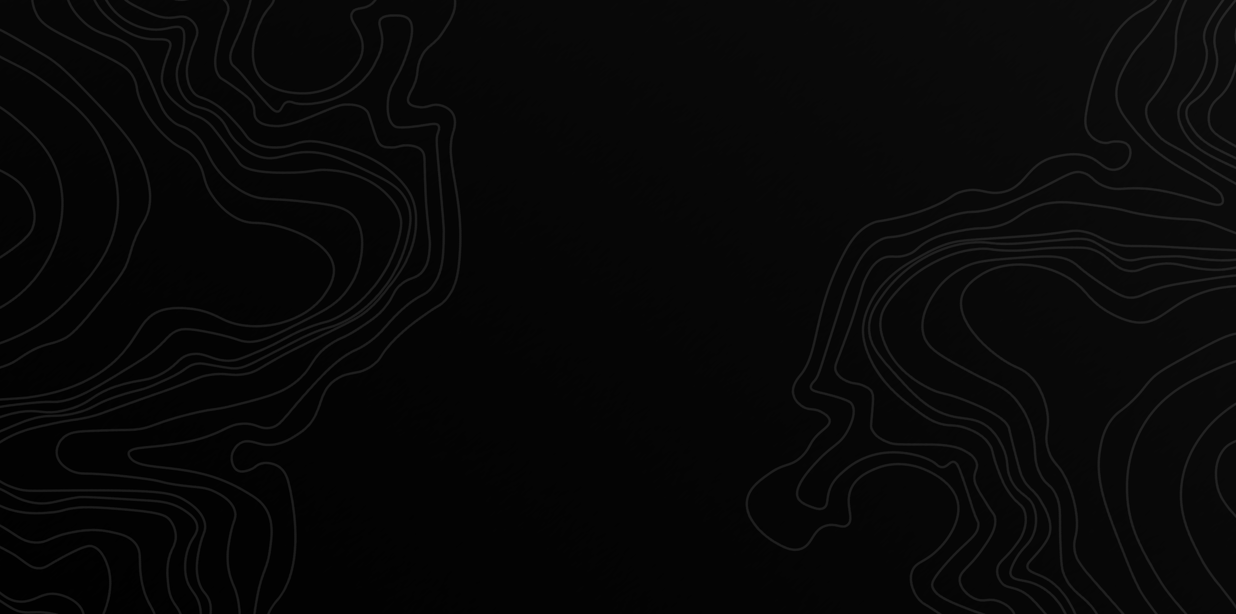 Black and white abstract line art of a face on a black background