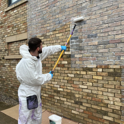 Passivhaus Brickseal - Spray / Roller / Brush applied Weatherproof Masonry Damp Proof Paint