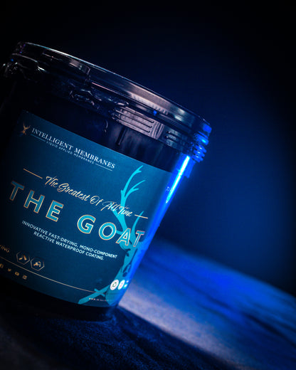 The Goat Flexible Waterproof Coating Paint (7.5KG) – White Brush/Poured