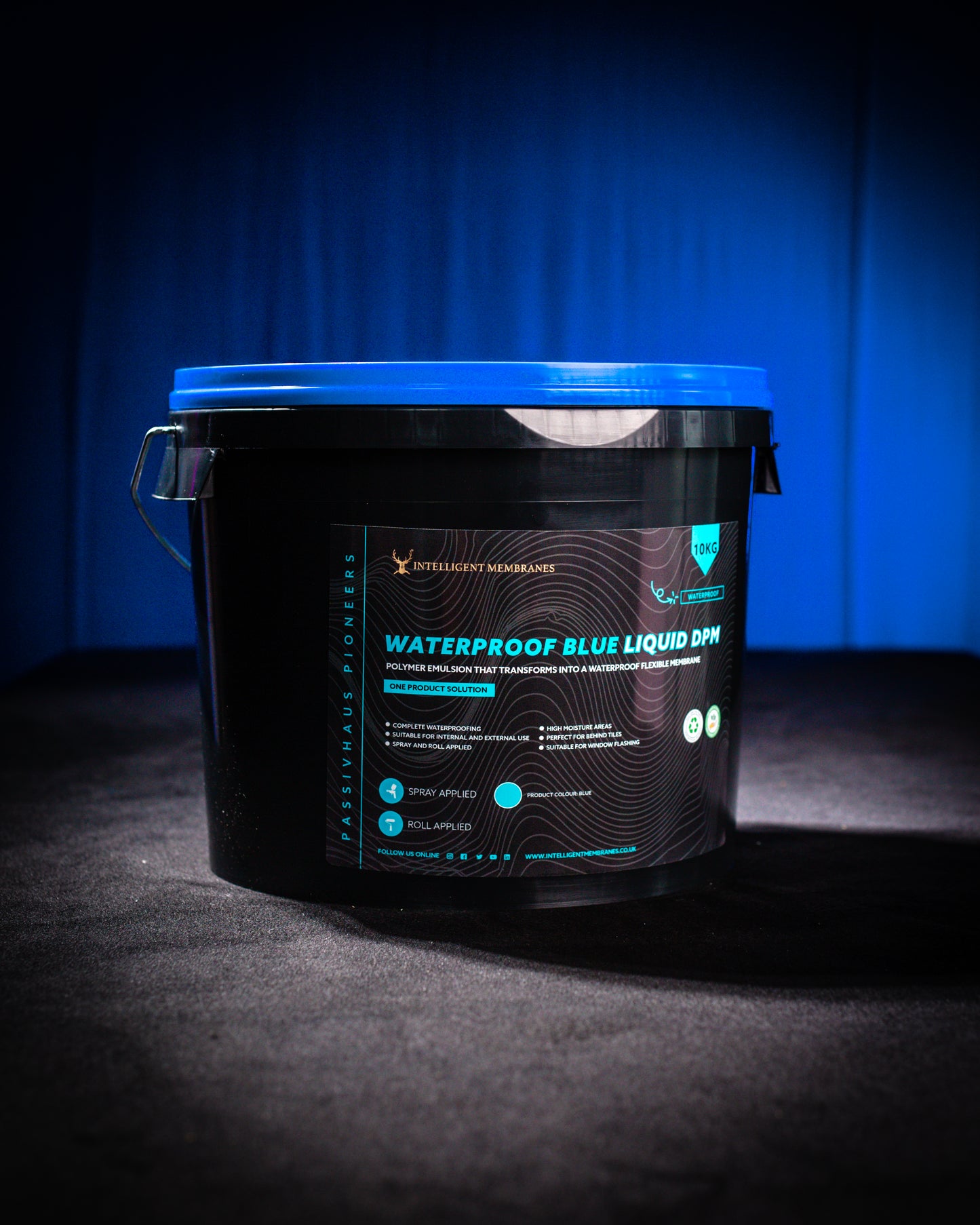 Waterproof Blue Liquid DPM (10KG) - Roller