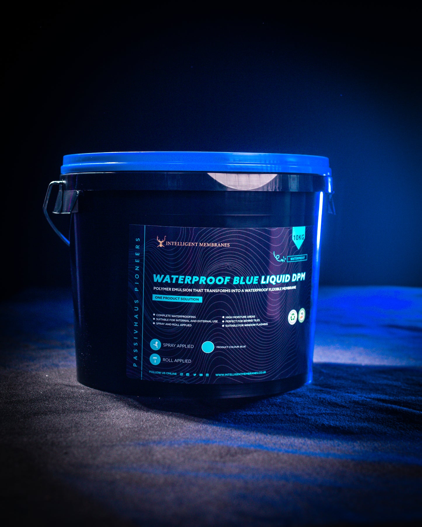 Waterproof Blue Liquid DPM (10KG) - Roller
