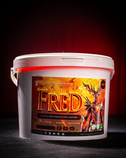 Fire Retardant Thermal Barrier Intumescent Coating (Class A2-S1, D0) Timber and Spray Foam (White)