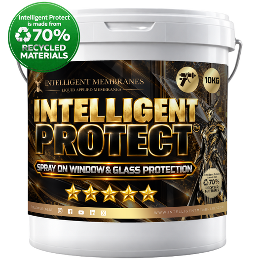 Intelligent Protect – Spray-On Window & Glass Protection Film (10kg) – Peelable Coating