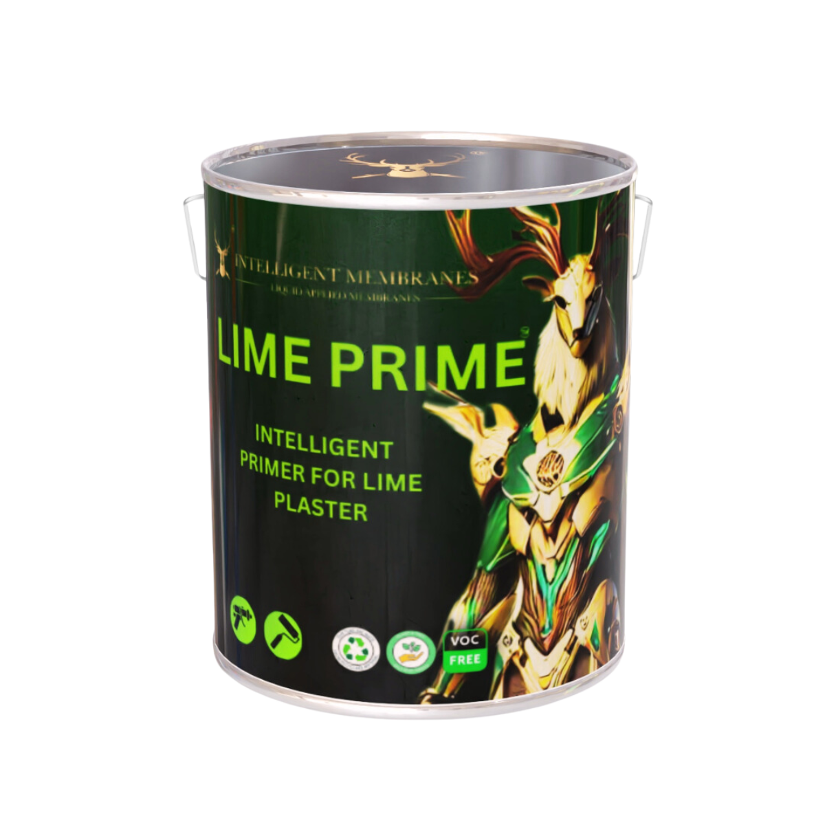 lime wall primer for intelligent membrane products