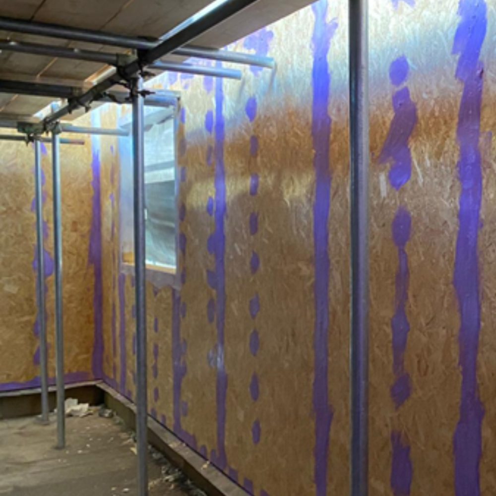 Passivhaus certified airtight paint