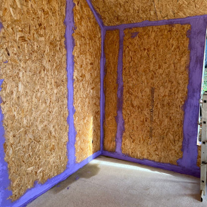 airtight paint for joints on OSB timber frame
