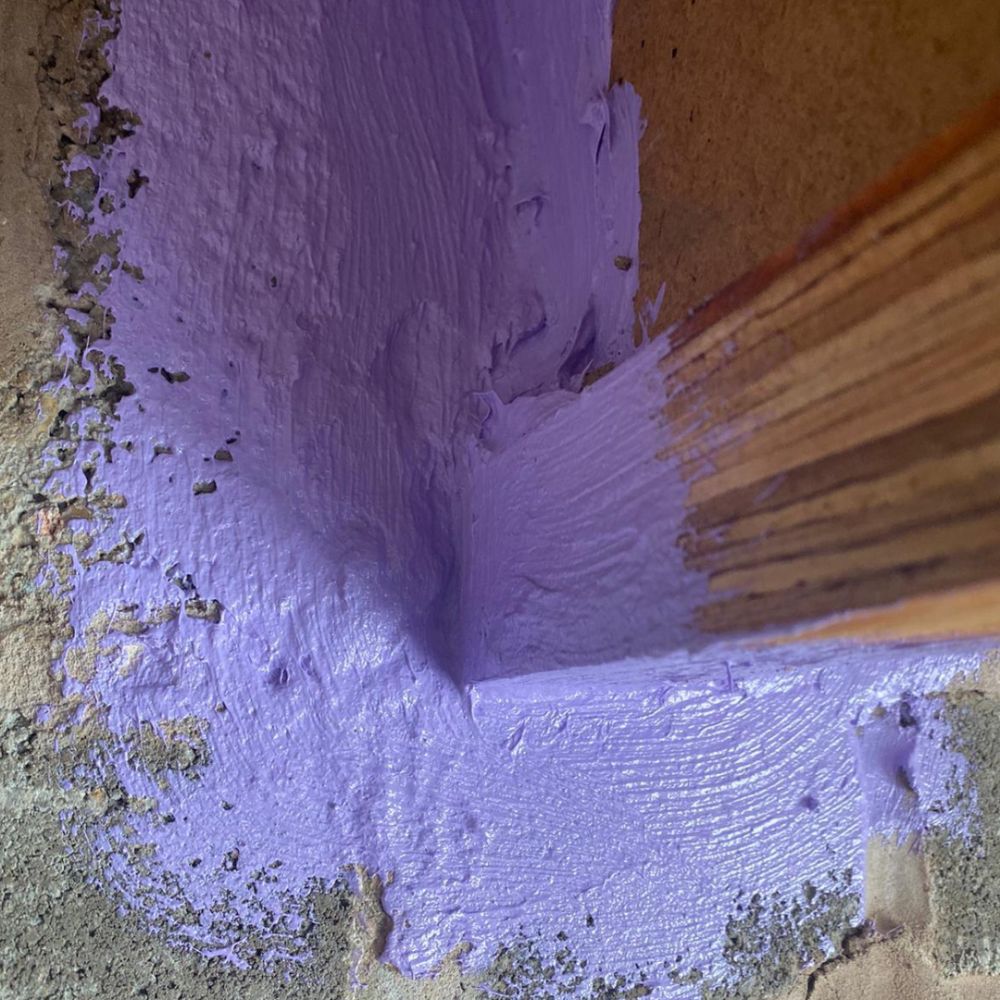 airtight paint for joist ends on timber frame or masonry builds