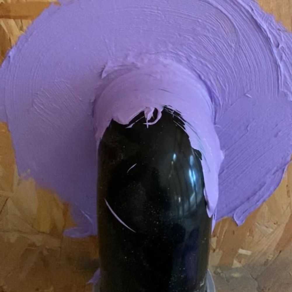 liquid airtight paint that is brush applied to seal wall penetrations like water pipes