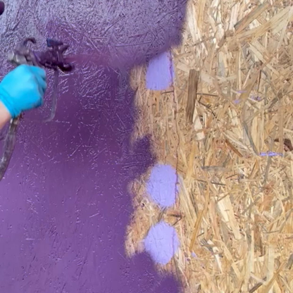 spray applied airtight liquid facade membrane that is airtight and passivhaus certified