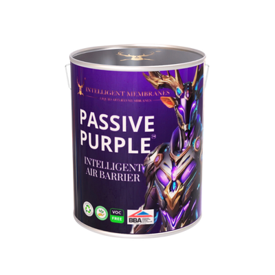 Passive Purple - Airtight Paint  (11.4kg) - Spray / Roller Applied
