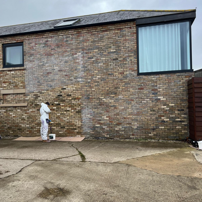 Passivhaus Brickseal - Spray / Roller / Brush applied Weatherproof Masonry Damp Proof Paint