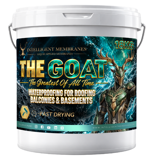 The GOAT Flexible Waterproof Coating Paint – Roller & Brush Grades