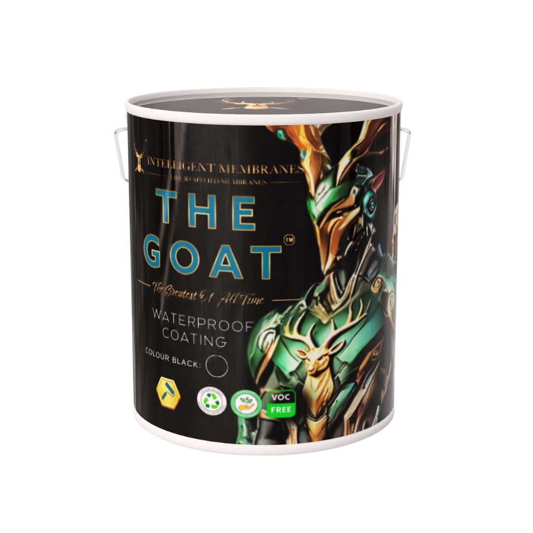 Pintura de revestimiento flexible e impermeable The Goat (18 kg) – Rodillo 