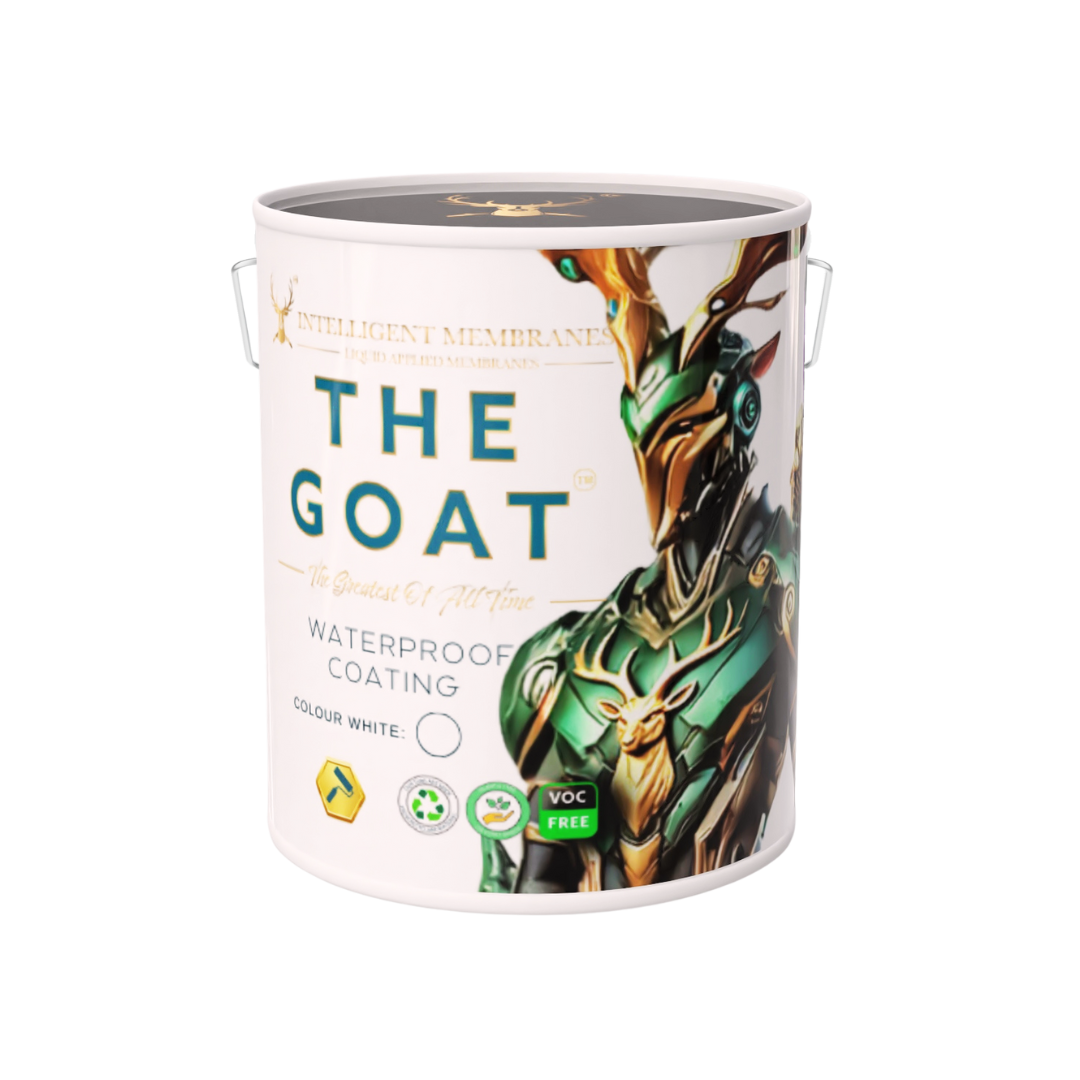 Pintura de revestimiento flexible e impermeable The Goat (18 kg) – Rodillo 