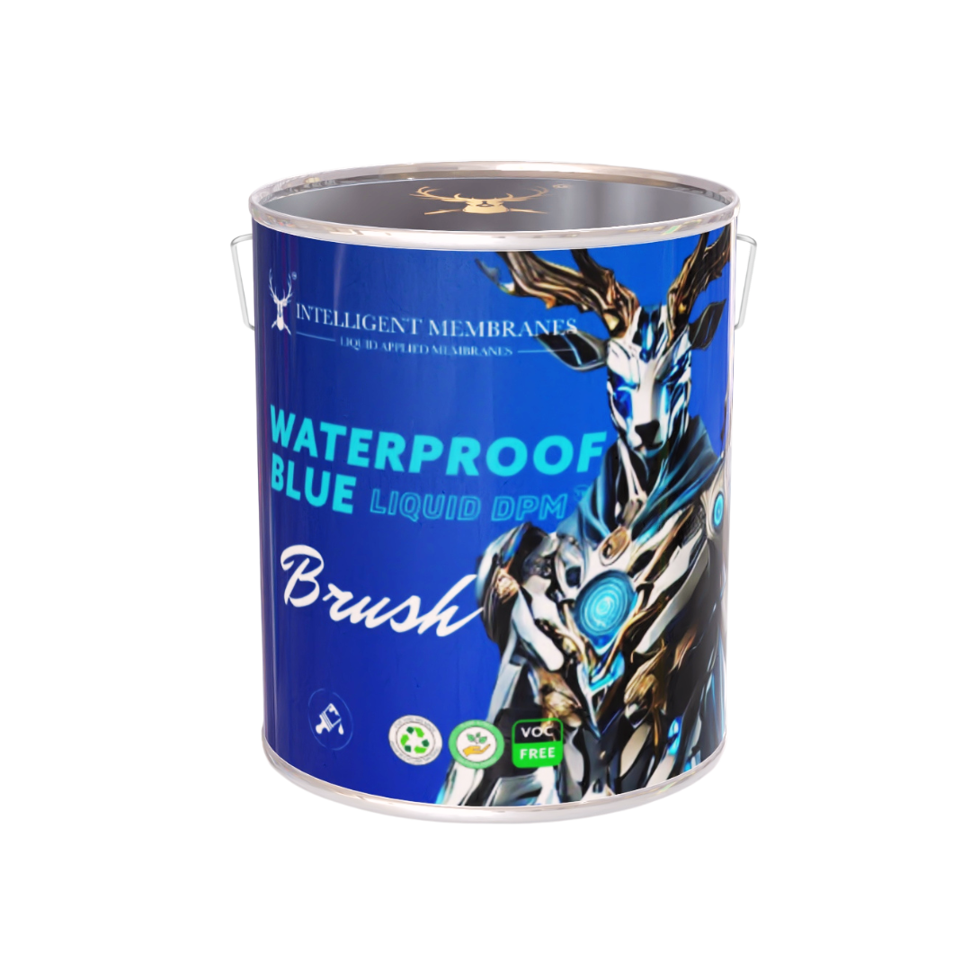 a can of liquid Dpm paint