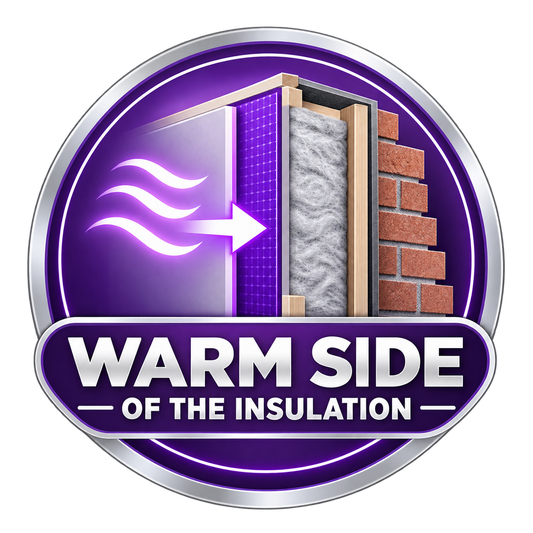 Passive Purple - Vapour Control, Airtight & Smoke Tight Paint (11.4kg) - Spray / Roller Applied