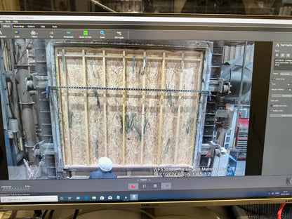 Flame Retardant Paint Example Wall