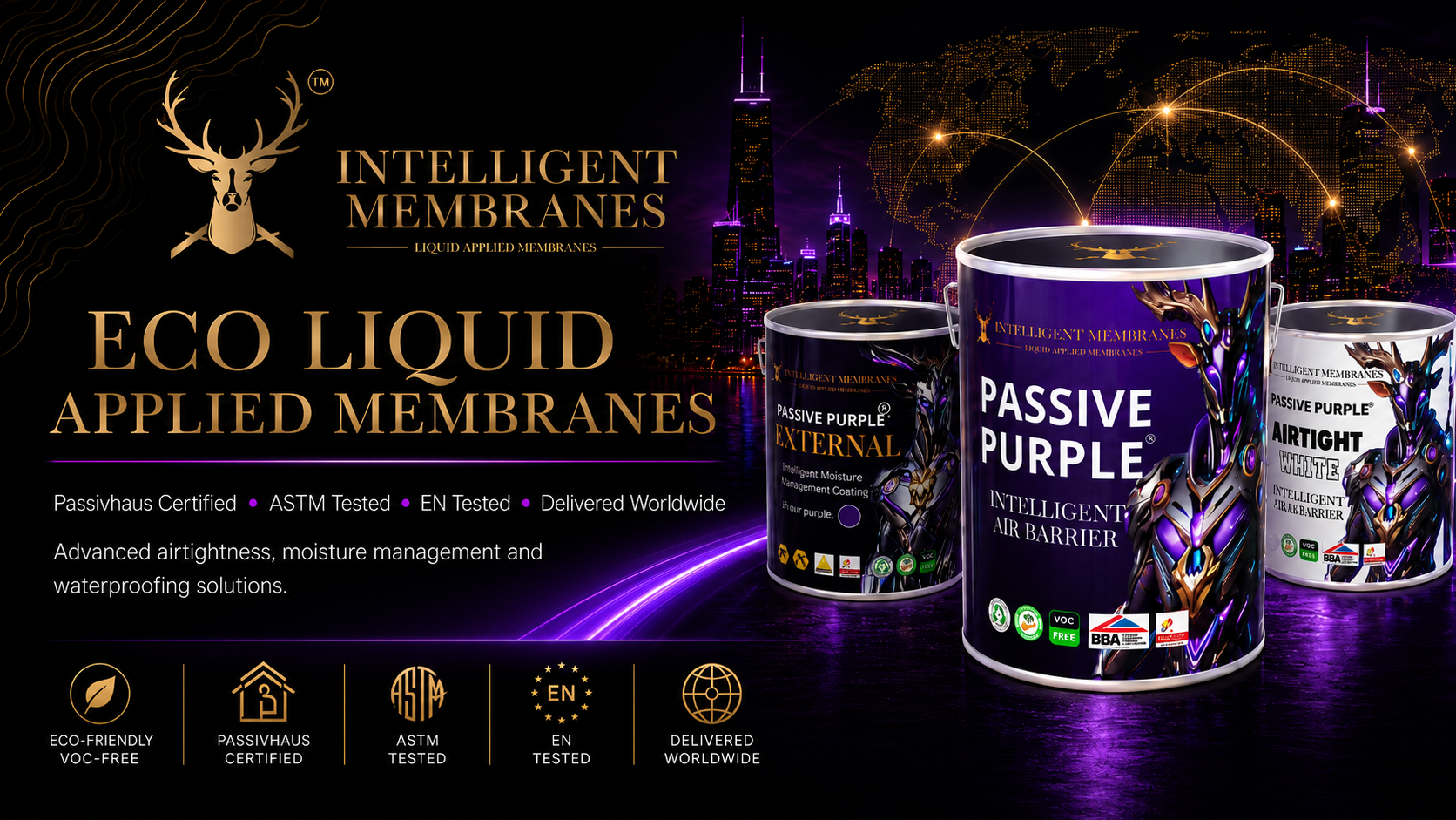 Intelligent Membranes – airtight, waterproof and protective coatings. Shop all products.