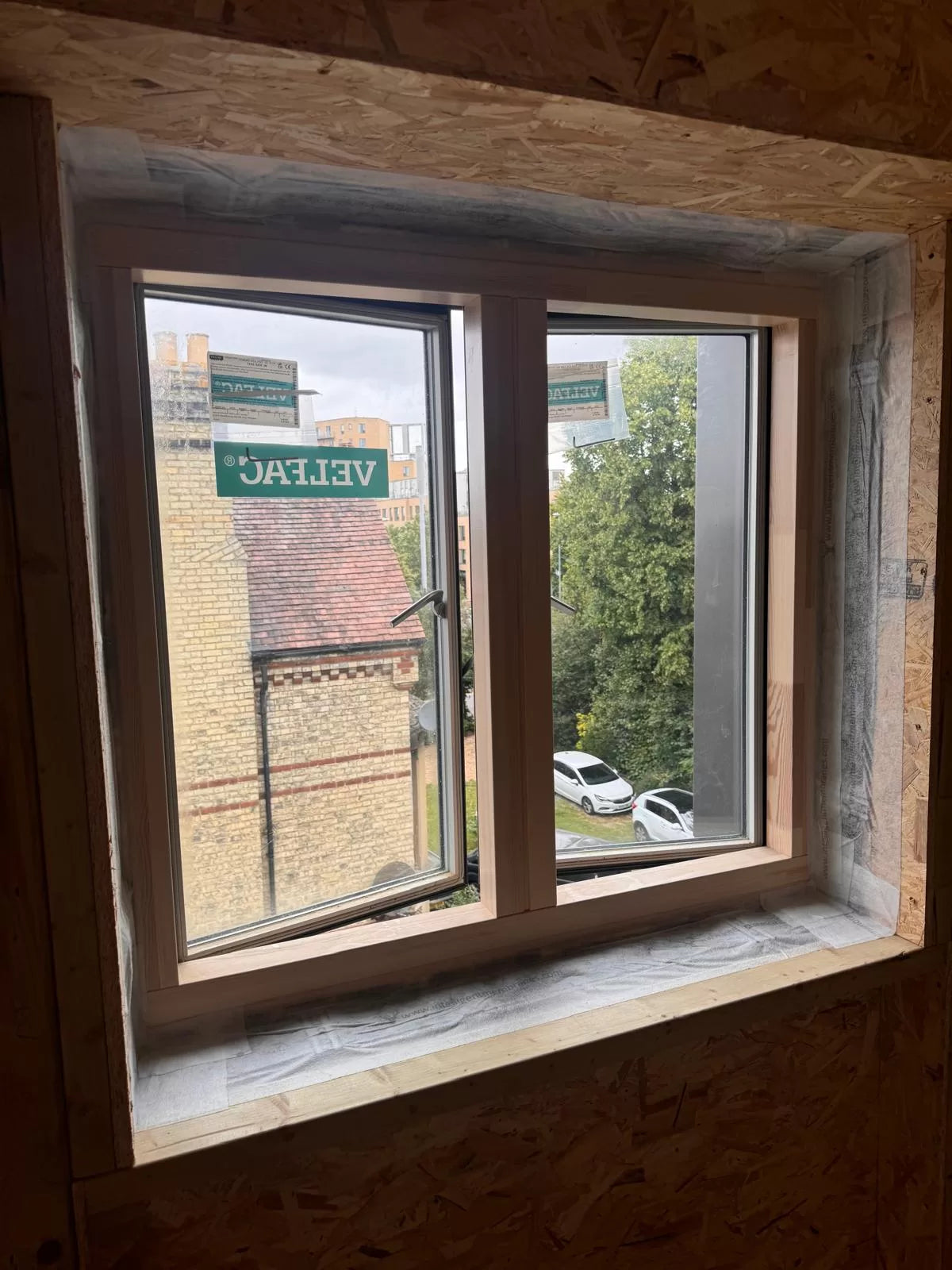 airtight window tape for passivhaus projects - IM FLEECE TAPE