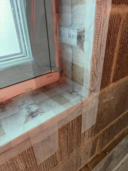 IM fleece tape airtight tape for passivhaus builds